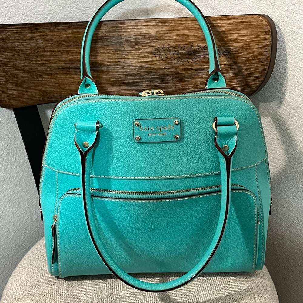 KATE SPADE PRE-LOVED AUTHENTIC ELEGANT GENUINE LEATHER SATCHEL BAG